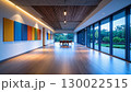 美術館のような開放感のある廊下 130022515