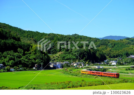 緑の大地を走る 観光列車「伊予灘ものがたり・八幡浜編」 130023626