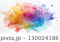 Bright watercolor stains  130024186
