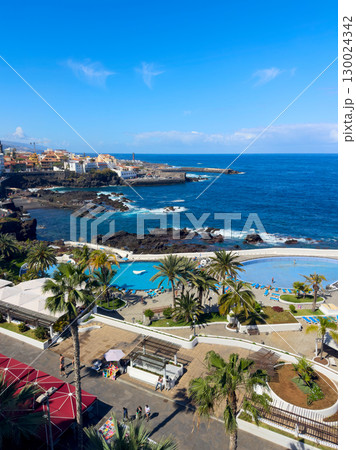 Puerto dela Cruz embankment, Tenerife, Spain Puerto dela Cruz embankment, Tenerife, Spain 130024342