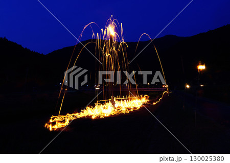 京都府南丹市　上げ松神事 130025380