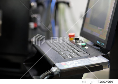 computerized control console of industrial machine computerized control console of industrial machine 130025691