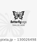 Vintage Butterfly Artwork Logo Design 130026498