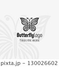 Modern Butterfly Vector Logo Design 130026602