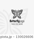 Radiant Butterfly Essence Logo Design 130026606