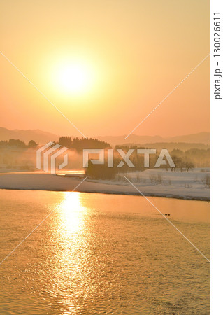 信濃川朝景（新潟県） 130026611