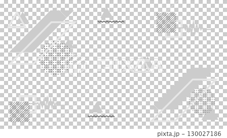 Business background, simple geometric pattern illustration, gray, black, grey, vector png 130027186