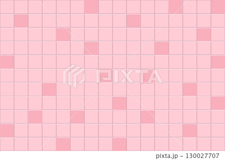 Pink floor tile wall tile ceramic for architecture background. Nude pink grid pool, square mosaic design. Light wall, bricks withspace. Pink floor tile wall tile ceramic for architecture background. Nude pink grid pool, square mosaic design. Light wall, bricks withspace. 130027707