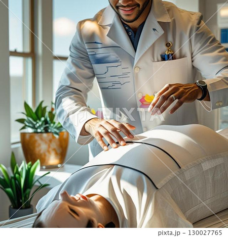 施術中のカイロプラクター 130027765