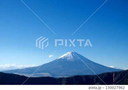 神奈川県足柄下郡箱根町_大涌谷からの富士山6_2024年11月 神奈川県足柄下郡箱根町_大涌谷からの富士山6_2024年11月 130027962