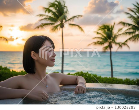 南国のビーチにあるジャグジー 南国のビーチにあるジャグジー 130028285