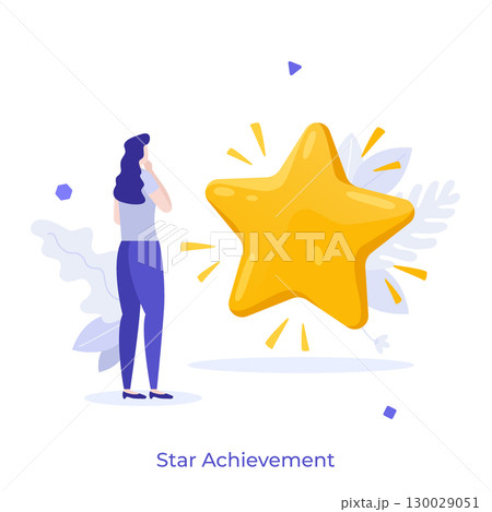 Modern Business Character Concept. Vector Illustration 130029051