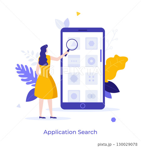 Modern Business Character Concept. Vector Illustration 130029078