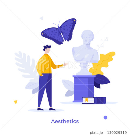 Modern Business Character Concept. Vector Illustration 130029519