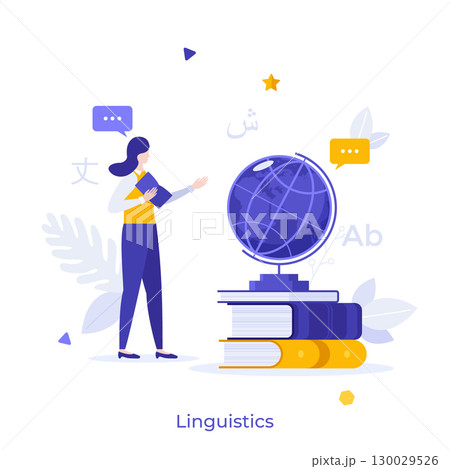 Modern Business Character Concept. Vector Illustration Modern Business Character Concept. Vector Illustration 130029526