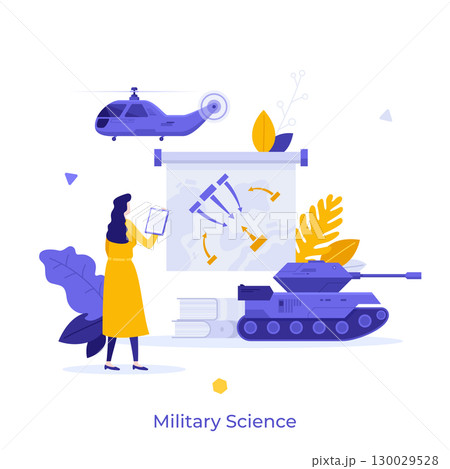 Modern Business Character Concept. Vector Illustration 130029528