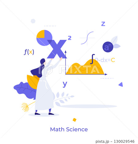 Modern Business Character Concept. Vector Illustration 130029546