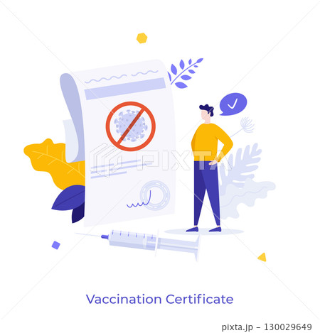 Modern Business Character Concept. Vector Illustration 130029649