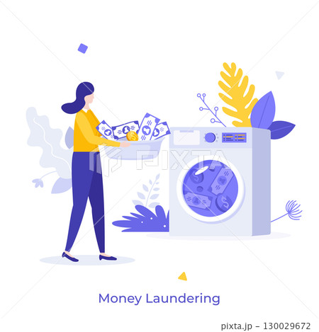 Modern Business Character Concept. Vector Illustration Modern Business Character Concept. Vector Illustration 130029672