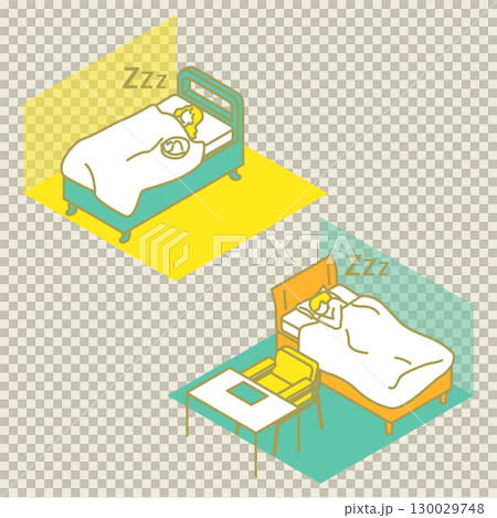 シェアハウスのかわいいイラスト 130029748