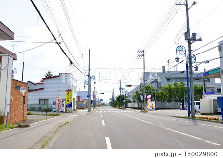 北海道厚岸郡厚岸町の街風景 北海道厚岸郡厚岸町の街風景 130029800