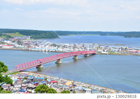 北海道厚岸郡厚岸町の街風景 北海道厚岸郡厚岸町の街風景 130029818