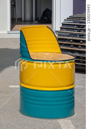 Oil Drum Seat Oil Drum Seat 130029943