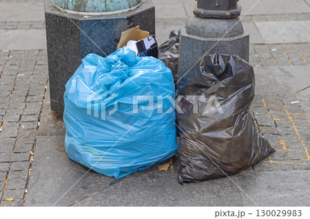 Garbage Bags at Street Garbage Bags at Street 130029983