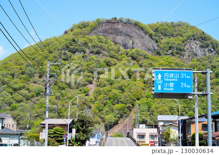甲斐国「岩殿山城」の眺望 山梨県大月市 甲斐国「岩殿山城」の眺望 山梨県大月市 130030634