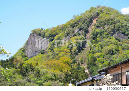 甲斐国「岩殿山城」の眺望 山梨県大月市 甲斐国「岩殿山城」の眺望 山梨県大月市 130030637