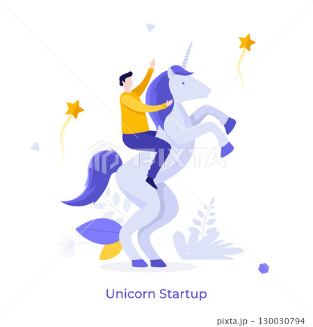 Modern Business Character Concept. Vector Illustration Modern Business Character Concept. Vector Illustration 130030794