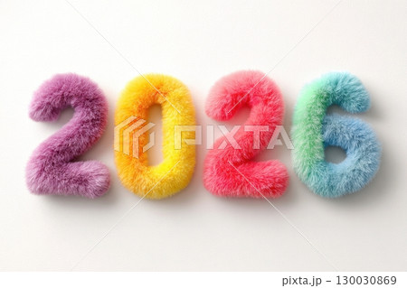 Fluffy 2026 numbers celebrating Happy New Year on white background. Festively decorated celebration. Written numbers forming 2026. Symbol Of Future Prosperity. Planning For A Goal And An Achievement Fluffy 2026 numbers celebrating Happy New Year on white background. Festively decorated celebration. Written numbers forming 2026. Symbol Of Future Prosperity. Planning For A Goal And An Achievement 130030869