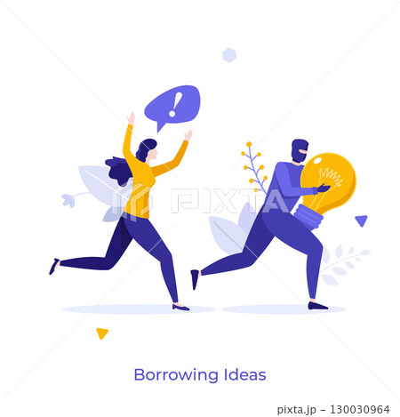 Modern Business Character Concept. Vector Illustration 130030964