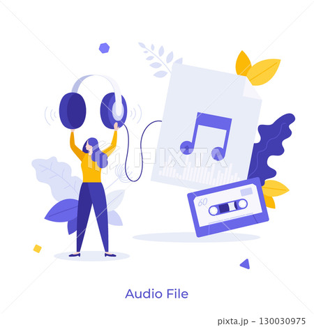 Modern Business Character Concept. Vector Illustration 130030975