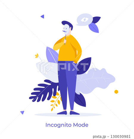 Modern Business Character Concept. Vector Illustration 130030981
