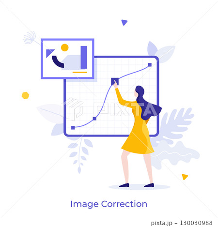 Modern Business Character Concept. Vector Illustration 130030988