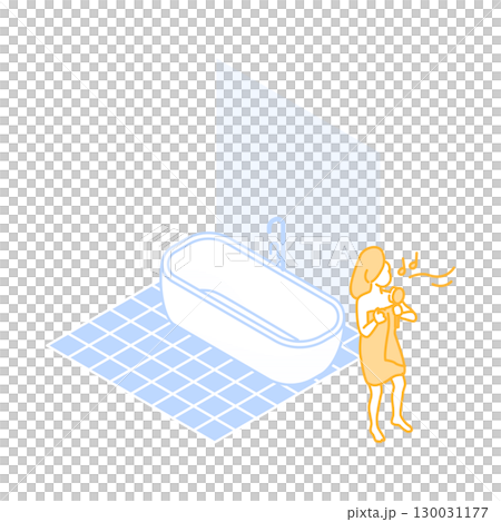 共享房屋的可愛插圖 130031177