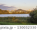 08.08.2025 - Minsk, Belarus - Shot of the multi purpose indoor sports arena called Chizhovka-Arena. 130032330