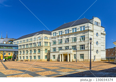 Juvenile and Guardianship Court and Parquet District Court buildings in Judiciary City Cite judiciaire Justice quarter on Saint-Esprit plateau in Ville Haute quarter Luxembourg City historical centre 130034374
