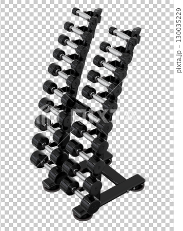 Gym Dumbbell rack, a stand for weightlifting gym equipment Gym Dumbbell rack, a stand for weightlifting gym equipment 130035229