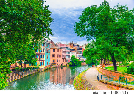 Strasbourg city historic Centre, Alsace region, France Strasbourg city historic Centre, Alsace region, France 130035353