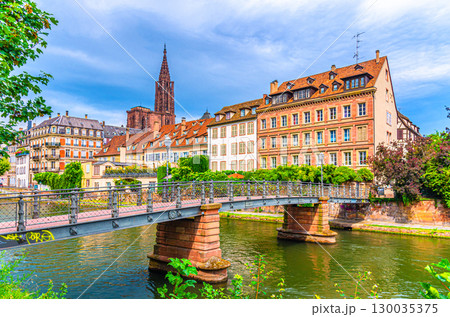 Strasbourg city historic Centre, Alsace region, France Strasbourg city historic Centre, Alsace region, France 130035375