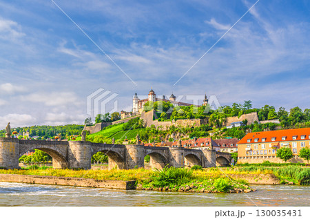 Wurzburg old town altstadt, Wurzburg city center, Bavaria state, Germany 130035431