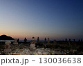 曲古墳の夕暮れ 130036638