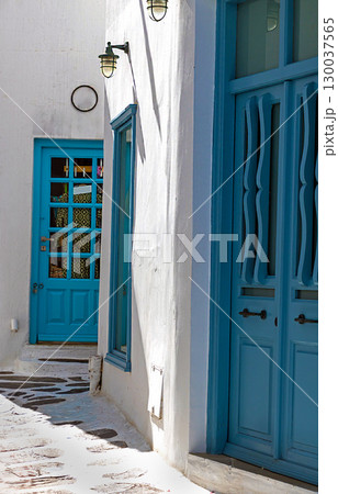 Door on Mykonos island Door on Mykonos island 130037565