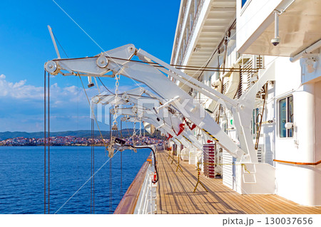 Lsrge cruise boat deck Lsrge cruise boat deck 130037656