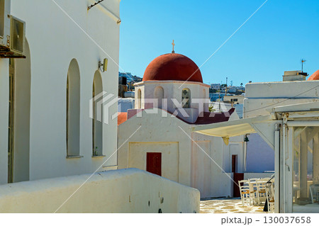 Mykonos Christian church dome Mykonos Christian church dome 130037658