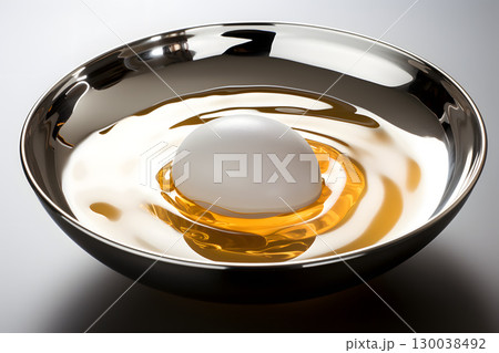 cooking scrambled eggs. kitchen and food. breakfast food cooking scrambled eggs. kitchen and food. breakfast food 130038492