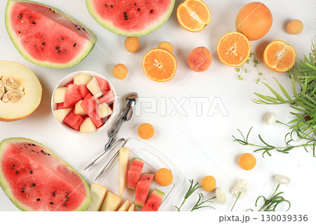 Healthy breakfast with ingredients, fruit salad with strawberries, muesli, grapes, banana and chia seeds for weight loss. The concept of natural nutrition and detox diet, lifestyle, selective focus, Healthy breakfast with ingredients, fruit salad with strawberries, muesli, grapes, banana and chia seeds for weight loss. The concept of natural nutrition and detox diet, lifestyle, selective focus, 130039336