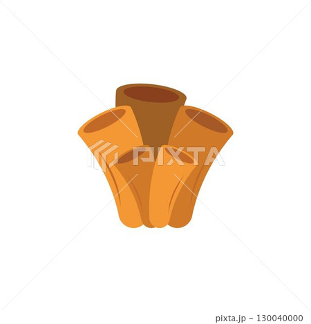 Coral logo icon design template flat vector 130040000